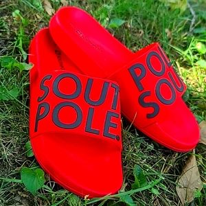 South pole red slips